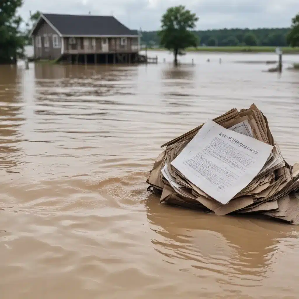 Preserving Irreplaceable Documents After a Flood: A Comprehensive Approach