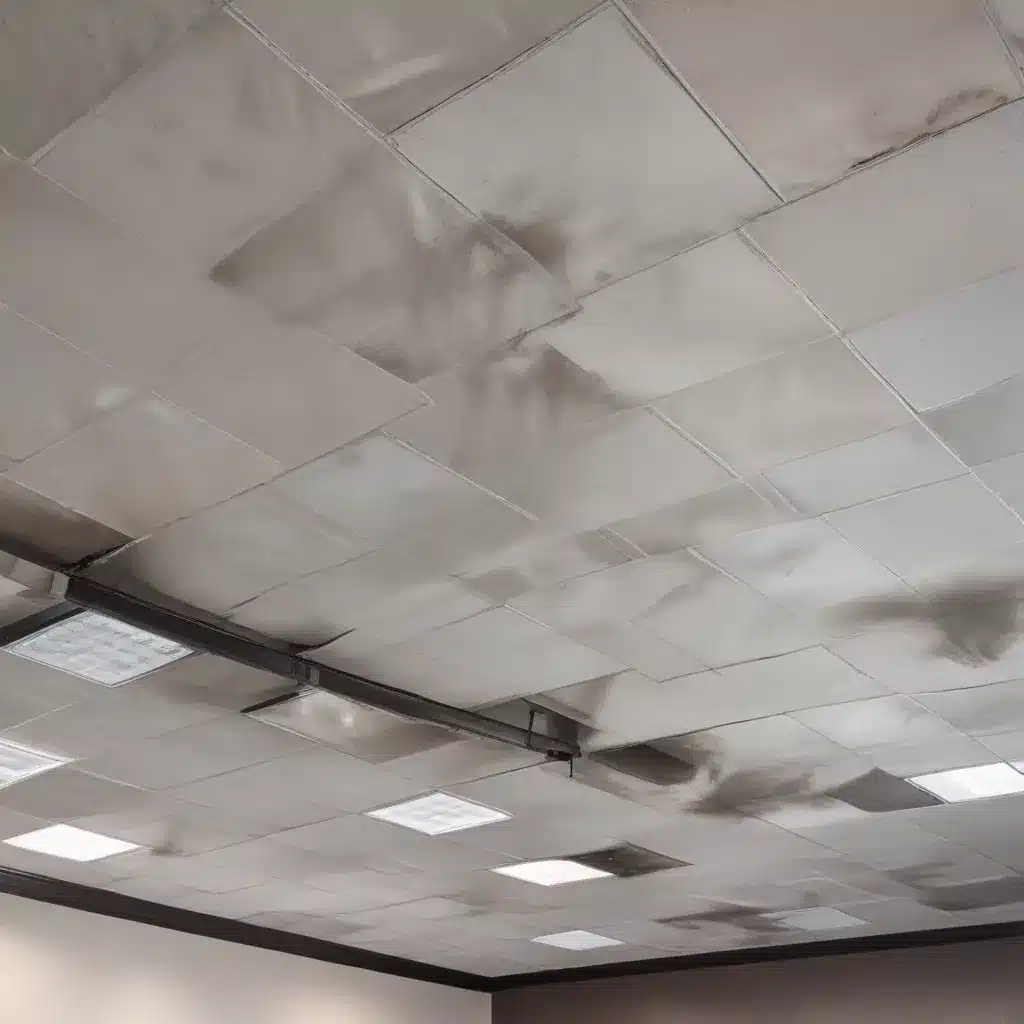 Smoke Damage and Your Ceiling Tiles: Addressing Discoloration and Replacement